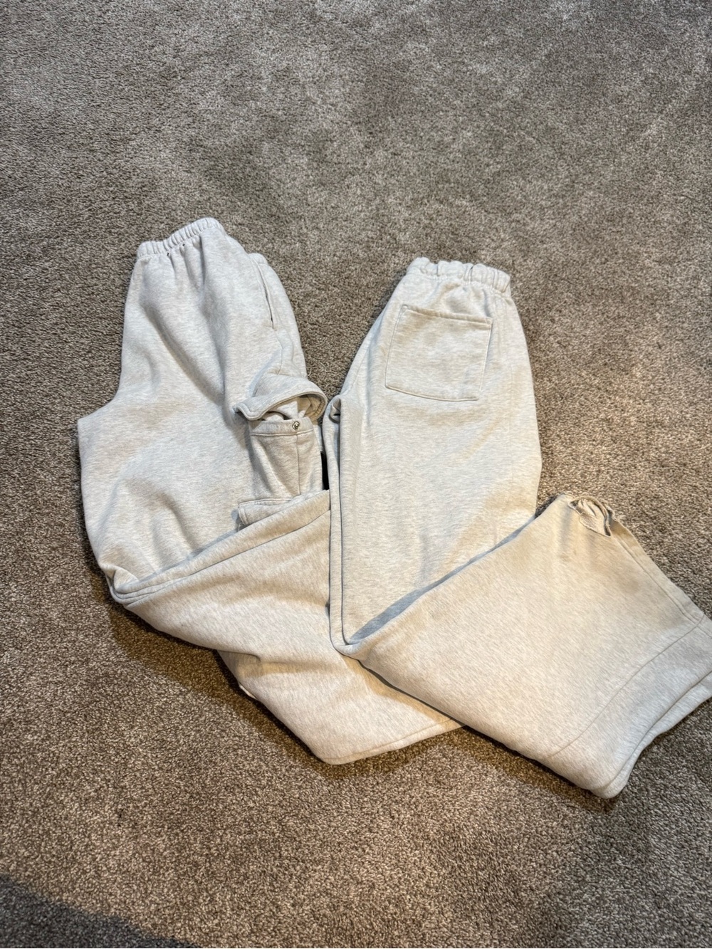 $5 for $20 min order ! Garage Light Gray Wide Leg Sweatpants
